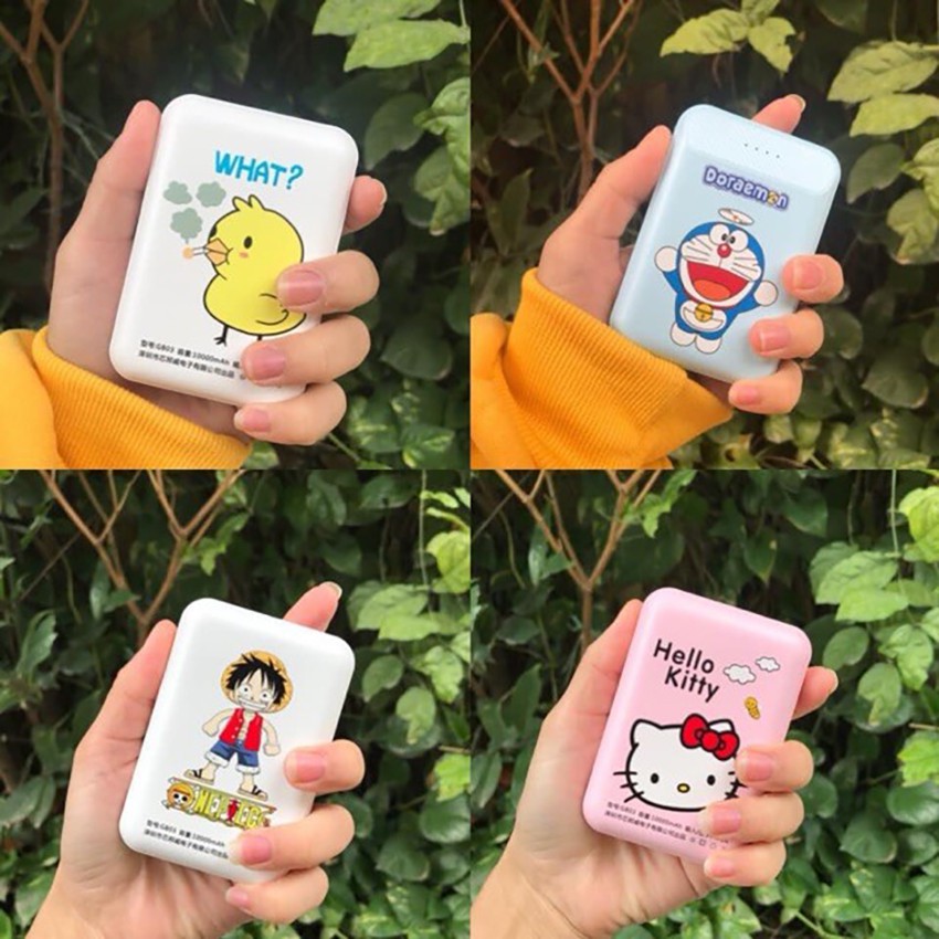 Sạc Dự Phòng Hình Thú Cute Dung Lượng 10000mAh