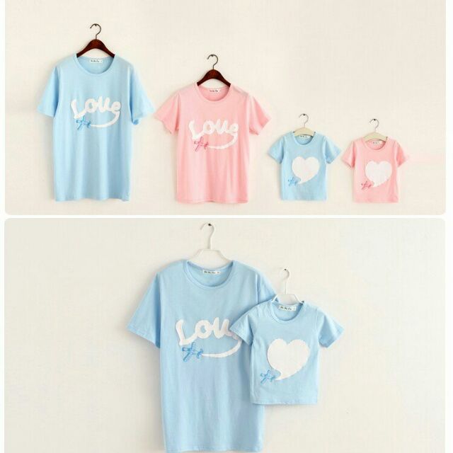 Áo đôi cực xinh thun cotton loại 1