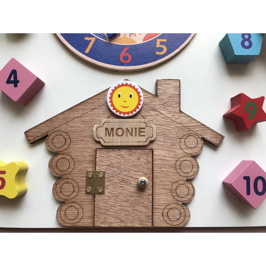 Bảng Bận Rộn Busy Board Kỷ Niệm Cho Bé Bảng Busy Board Cho Bé