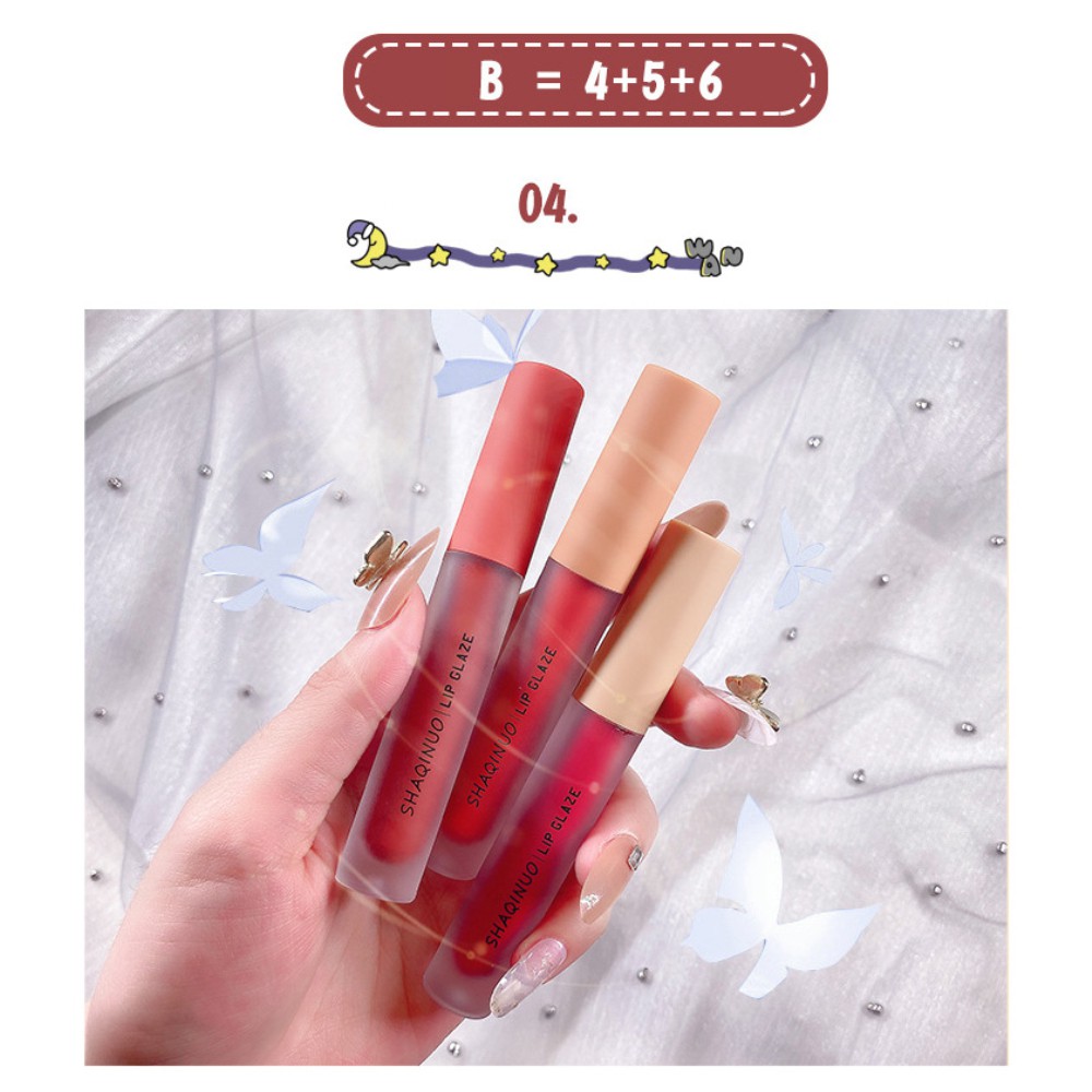 (Hàng Mới Về) Son Kem Lì Chống Thấm Nước Chống Dính Lâu Trôi | BigBuy360 - bigbuy360.vn