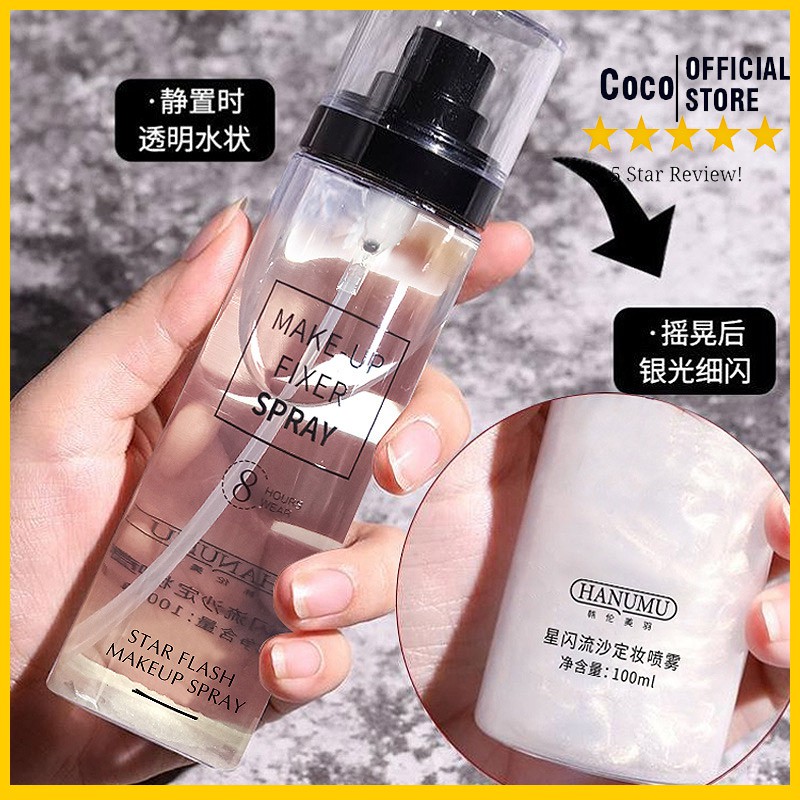 XỊT KHOÁ NỀN & BẮT SÁNG CĂNG BÓNG LỚP MAKEUP SUỐT 8 TIẾNG SPRAY