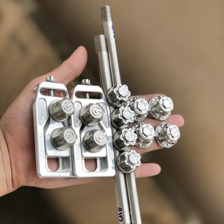 Combo cốt trước sau + tán bít đầu [3 mẫu tán] + pat tăng sên CNC -[ FREESHIP XTRA] - Dành cho Dr/Wave