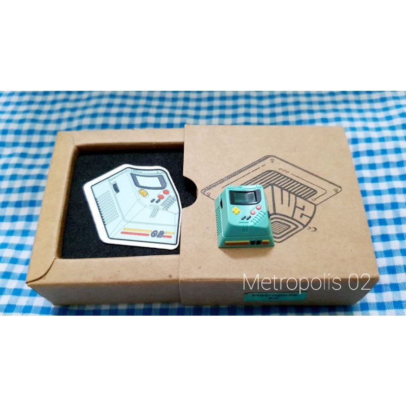 Keycap ZMKC mẫu mô phỏng máy chơi game GameBoy dành cho bàn phím cơ