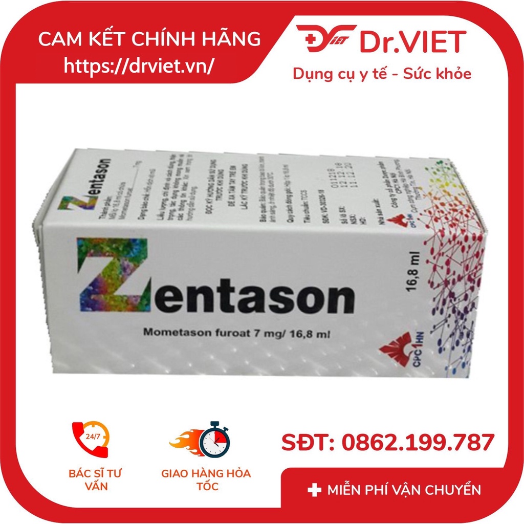 Dung Dịch Xịt Mũi Zentason – Chuyên Dùng Cho Những Người Bị Viêm Mũi Dị Ứng Hoặc Liên Quan Đến Đường Hô Hấp