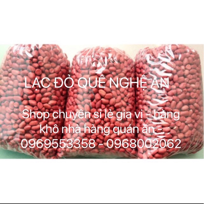 [FREESHIP - GIÁ SỈ] 500G LẠC ĐỎ - LẠC VÀNG QUÊ NGHỆ AN