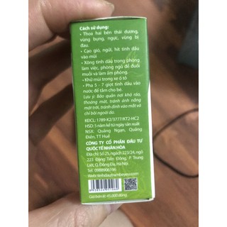 DẦU TRÀM BÉ YÊU 10ml