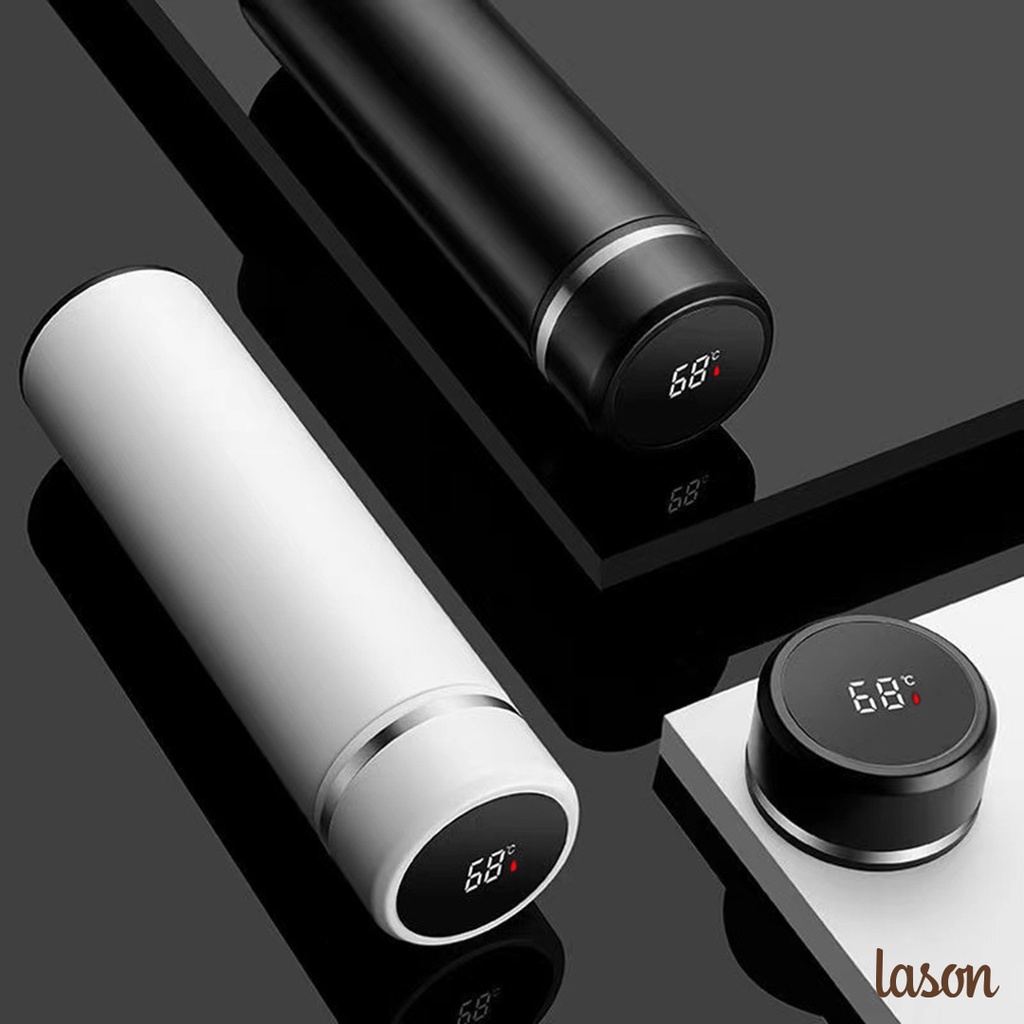 Bình nước giữ nhiệt Black and White hiển thị nhiệt độ 500ml, inox 304 cực kì tốt và đảm bảo