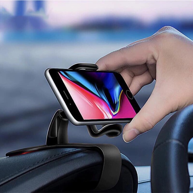 Giá đỡ điện thoại trên ô tô - Loại gắn taplo xoay 360° , chống trượt | BigBuy360 - bigbuy360.vn