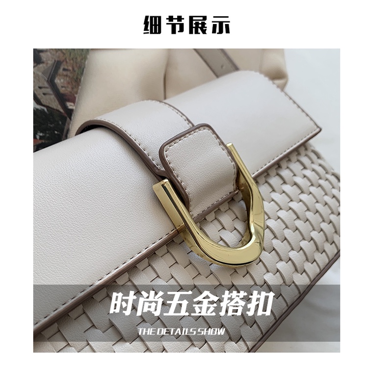 Túi Đeo Chéo  JASMIN NOIR Bằng Da Pu Hình Vuông Thời Trang Mùa Hè 2021 Sang Trọng Cho Nữ