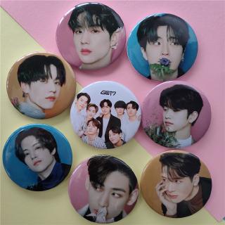 Set 7 Huy Hiệu In Hình Các Thành Viên Nhóm Nhạc Got7