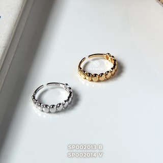 Nhẫn Bạc Nữ Eleanor Phong Cách Basic Đơn Giản, Thời Trang