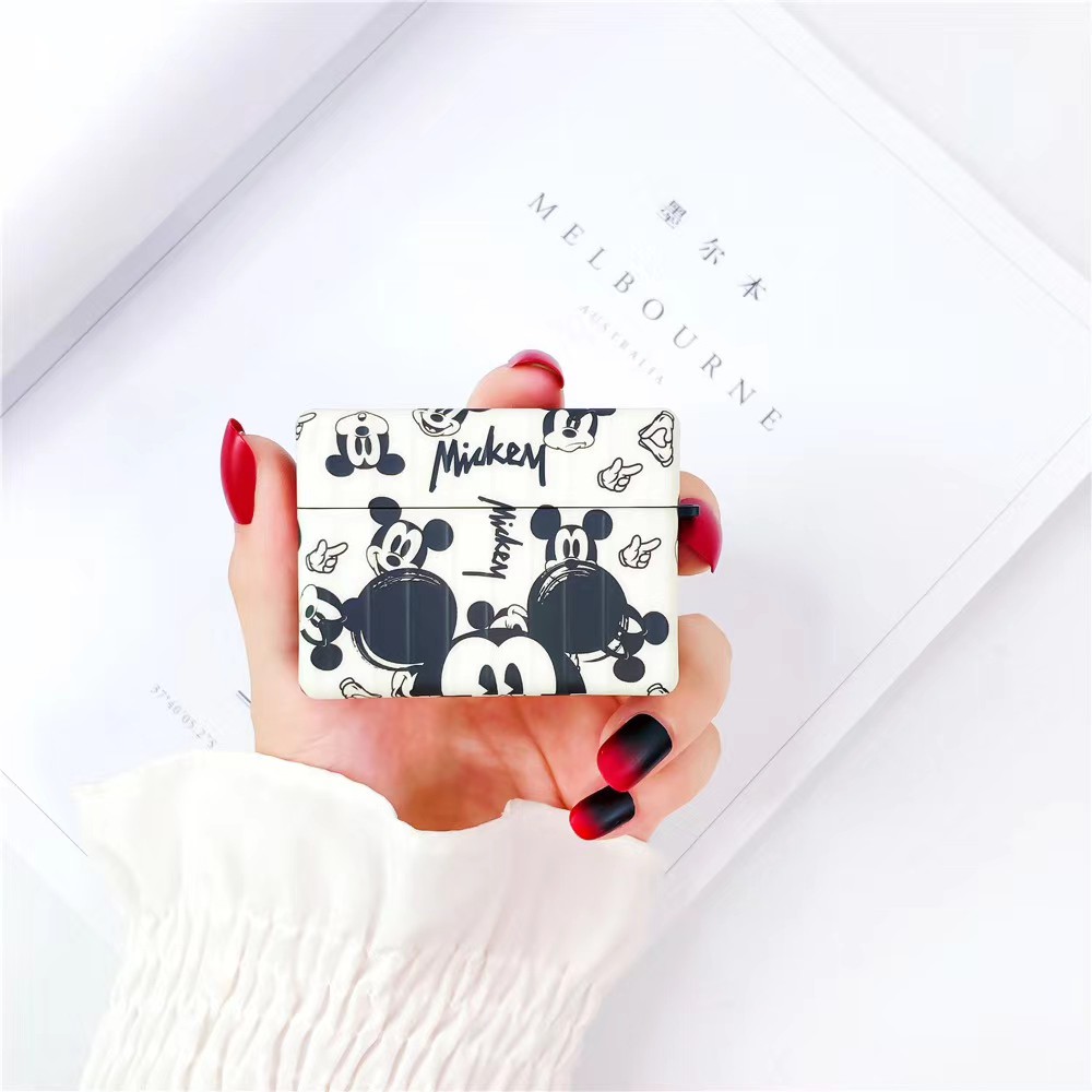 Vỏ Bảo Vệ Hộp Đựng Tai Nghe Airpods 1 / 2 Hình Chuột Mickey Xinh Xắn