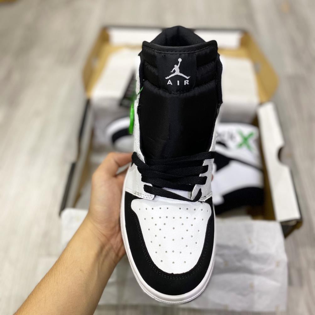 ✅ Giày Sneaker Jordan 1 Trắng Đen Full Box Phụ Kiện ✅