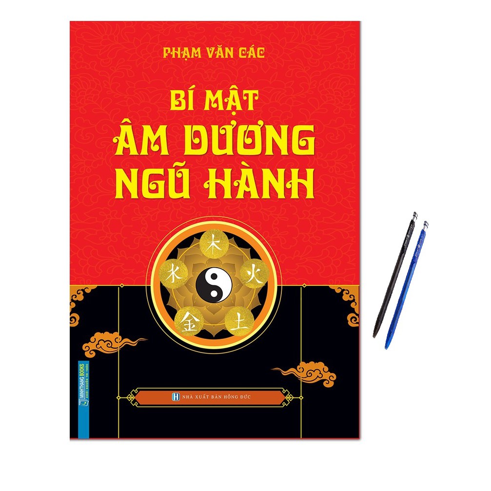 Sách - Bí mật âm dương ngũ hành (bìa cứng) + Tặng Bút