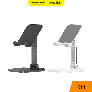 Giá đỡ điện thoại di động Awei X11 bằng kim loại để bàn có thể gậ thumbnail