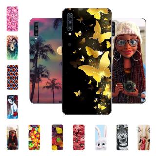 Ốp lưng Samsung Galaxy A70 Trường hợp Silicone mềm TPU Back Cover Điện thoại Vỏ bọc Samsung A70 Case