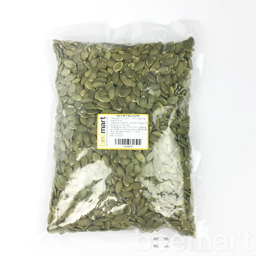 Hạt bí chà xanh 500g