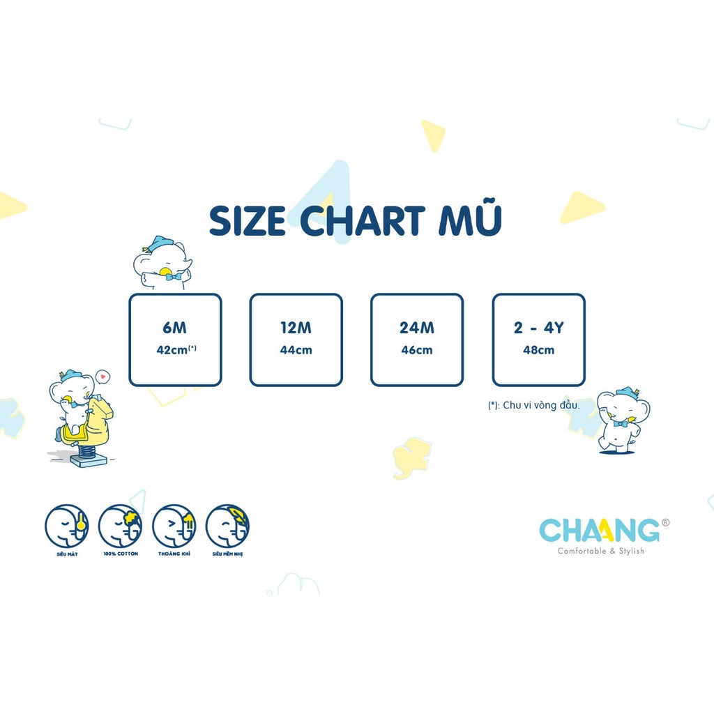 Chaang mũ vành cho bé SS2022D02