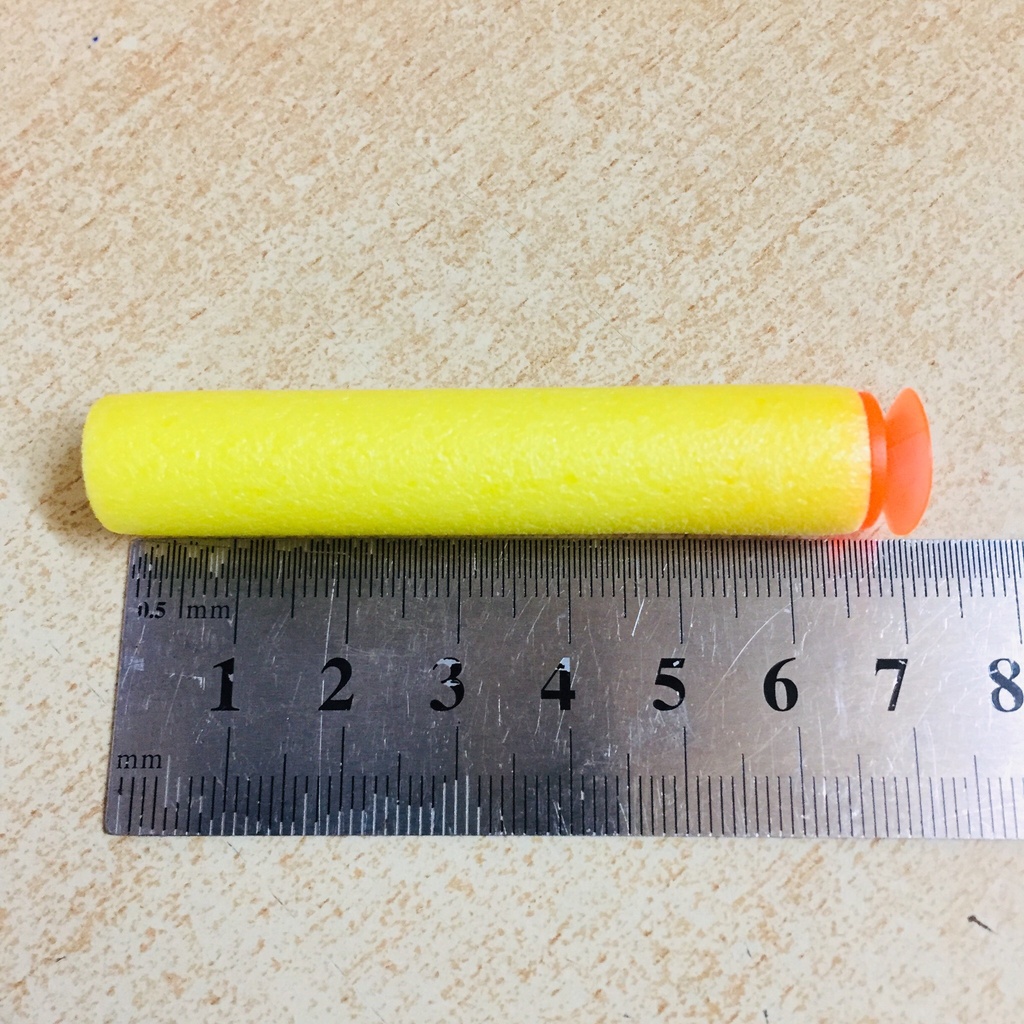 Xốp mút dính dài 7,2 cm hoặc 5,5 cm đường kính 1,3 cm