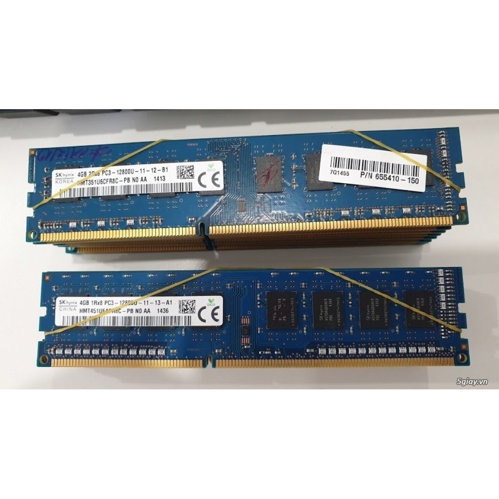 Ram máy tính PC ddr3 4gb 8gb bus 1600 SK HYNIX giá tốt