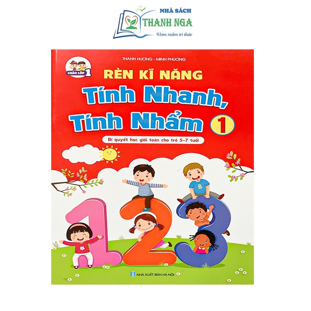 Sách - Rèn kỹ năng tính nhanh tính nhẩm bí quyết học giỏi toán cho bé