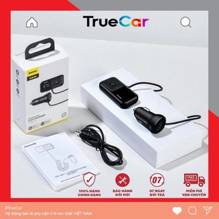 [Hàng Chính Hãng] Bộ tẩu sạc đa năng trên xe hơi Baseus S16 T-Typed Wireless MP3 Car Charger - Bảo hành chính hãng 12T