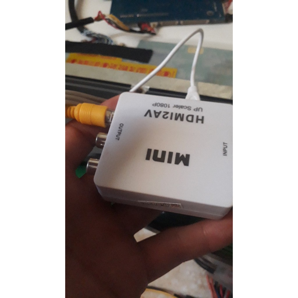 Box Chuyển Mini AV Ra VGA | BigBuy360 - bigbuy360.vn