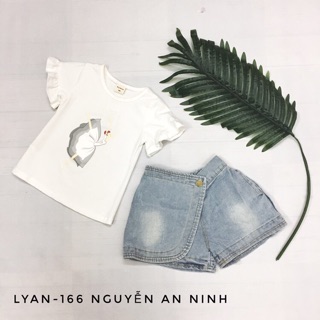 Quần bò giả váy