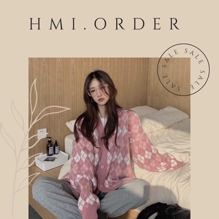 Áo Khoác Cadigan Len Mỏng Hàng Taobao - Ảnh Thật Shop
