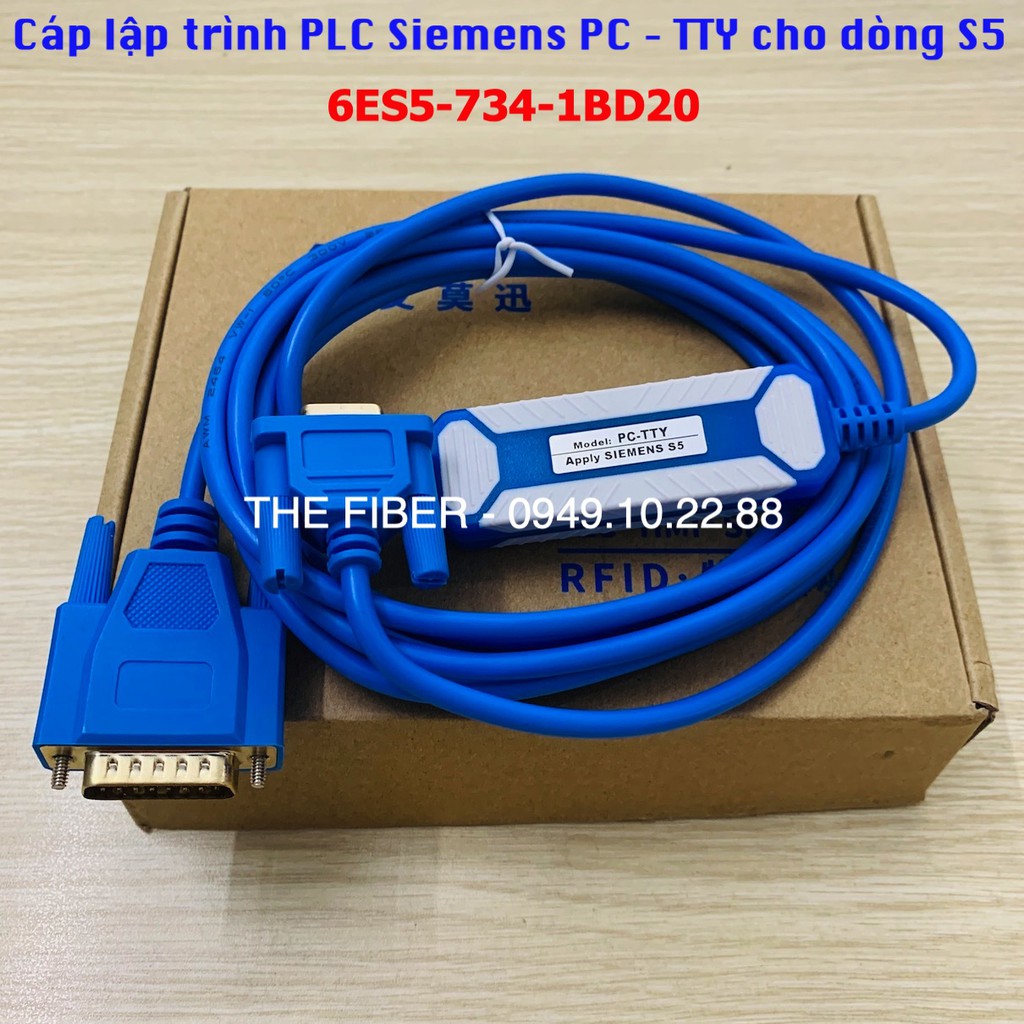 Cáp lập trình PLC PC-TTY cho PLC Siemens S5 6ES5734-1BD20