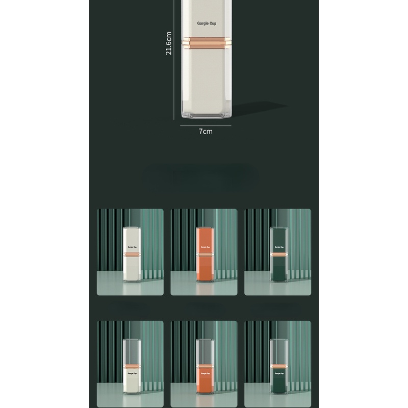 Hộp Đựng Bàn Chải Đánh Răng Hình Trụ Sang Trọng Tiện Lợi Khi Đi Du Lịch