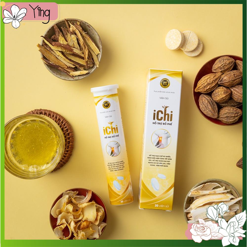 VIÊN SỦI ICHI - Giảm Viêm Họng Hạt, Hạn Chế Ho, Giảm Đau Rát Họng