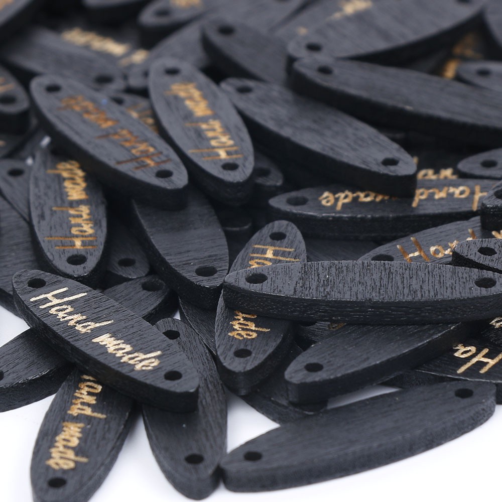 Set 100 nút gỗ hai lỗ xỏ chuyên dụng trong làm thủ công