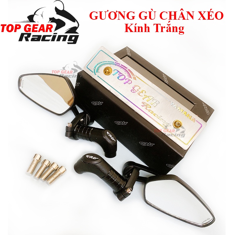 Gương Gù CRG Chân Vát Bên Trái Tặng Bịt Gương Phải