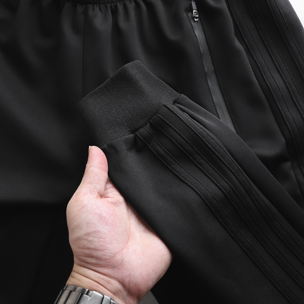 Quần Jogger thun HEBOZ 3 sọc 2M - chất thun mịn trơn - co giãn tốt , thoáng khí - 00000651