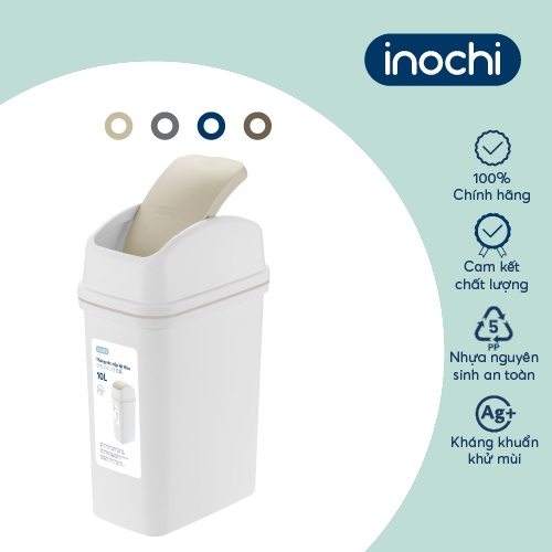 Thùng rác nắp lật Inochi - Hiro 5L/10L/15L