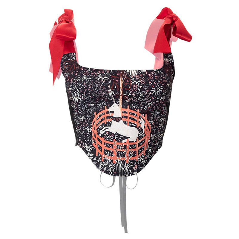 Áo Croptop Sát Nách Sợi Polyester Bản Rộng Định Hình Cơ Thể Cho Nữ