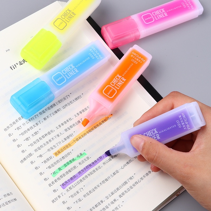 Bút highlight đánh dấu nhớ dòng dạ quang