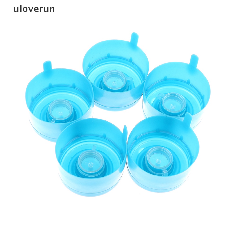 Uloverun Set 5 Nắp Đậy Bình Nước 55mm 3-5 gallon Có Thể Tái Sử Dụng Tiện Lợi