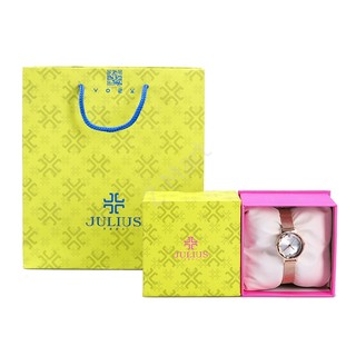 ĐỒNG HỒ NỮ JULIUS JA917 DÂY THÉP (VÀNG ĐỒNG)