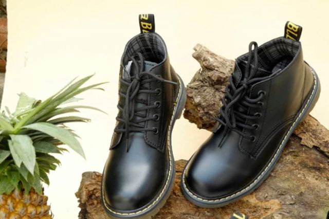 [Ảnh thật ở cuối] Dr Martens boots - Giày da cao cổ đế thấp