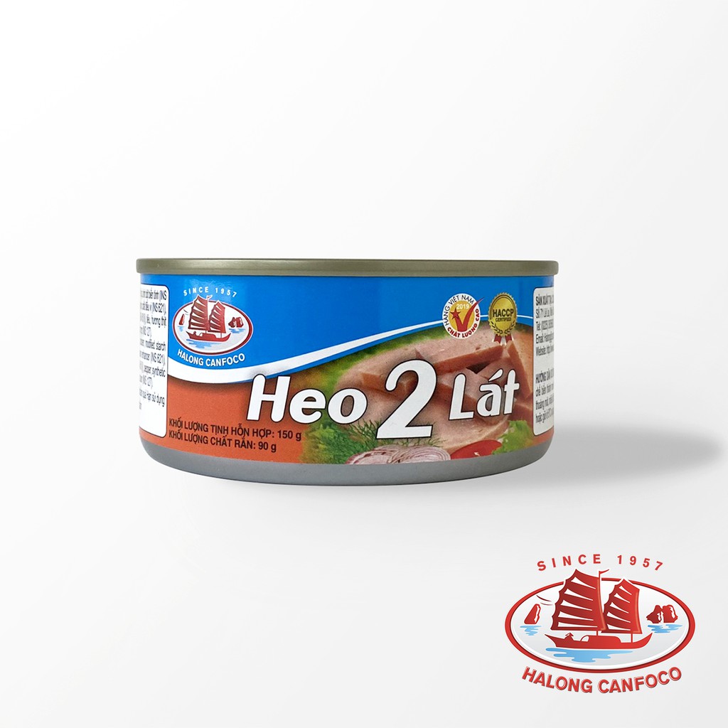 Thịt Heo 2 Lát 150g - Đồ Hộp Hạ Long