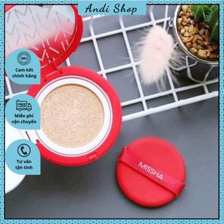 Phấn misha vỏ đỏ Hàn Quốc tone 21 và 23