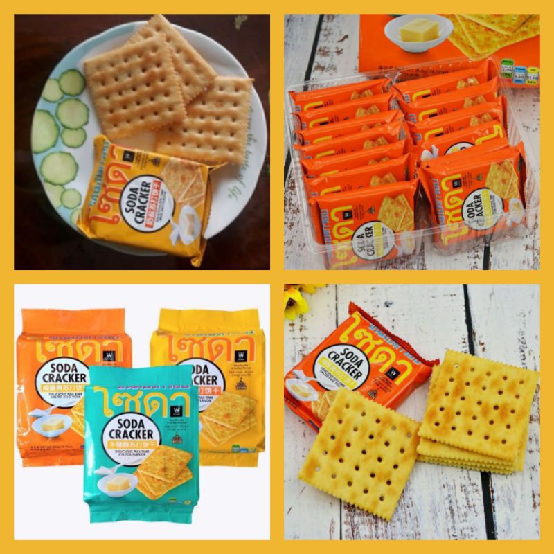 Bánh Quy Mặn Soda Cracker Thái Lan