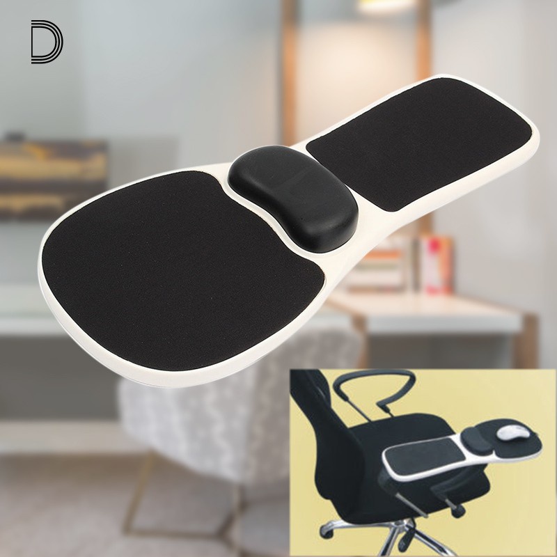 Chair Armrest Mouse Pad Arm Wrist Rest Mosue Pad Ergonomic Hand Shoulder Support Pads