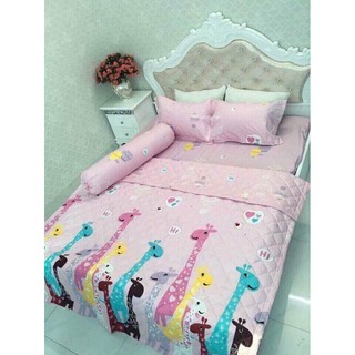 bộ drap mền 5 món cotong poli - drap giường cao cấp