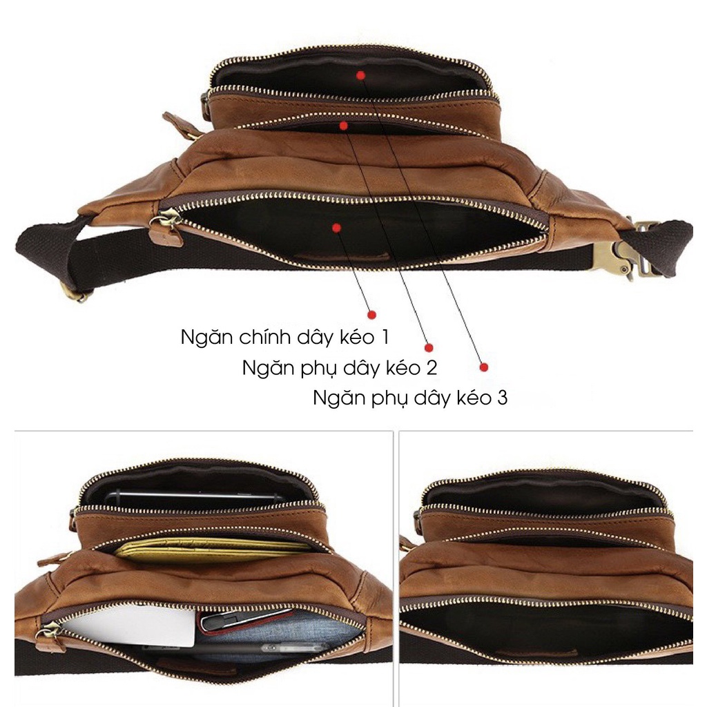 TÚI BAO TỬ NAM ĐẸP DA BÒ 100% BT60