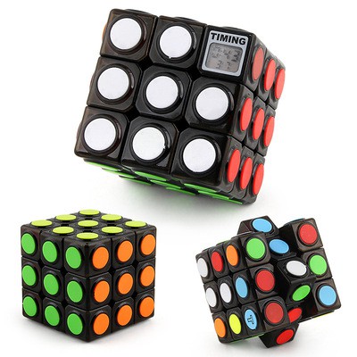Rubik 3x3 Chấm Bi - Rubic 3 Tầng Stickerless - Đồ Chơi Trí Tuệ (Mã RB003)
