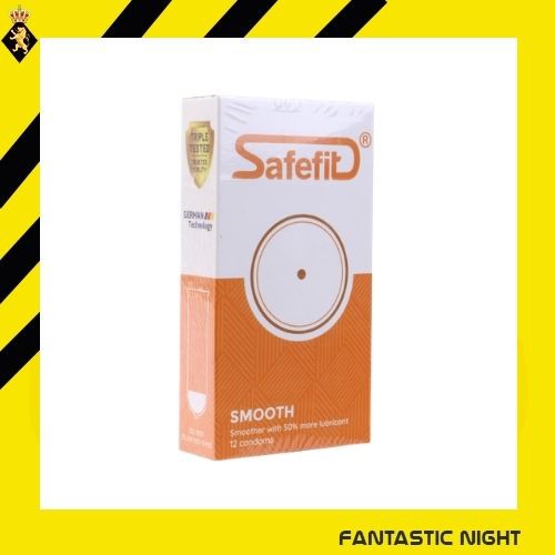 Bao cao su Safefit Smooth Hộp 12 chiếc - Chính hãng