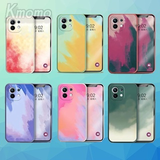 Ốp Điện Thoại Silicon Mềm Màu Gradient Cho Xiaomi 11 Lite 5G Ne Mi 11 Lite 10T 11T 12 Pro 5G